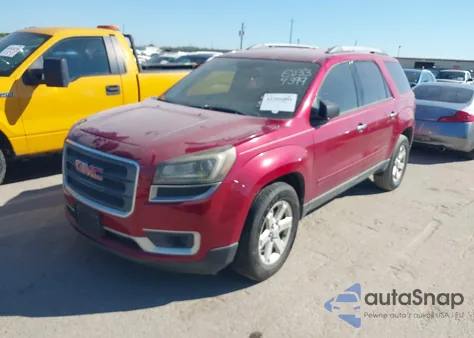 2014 GMC Acadia Sle-1 из США, поврежденный, VIN 1GKKRNED8EJ334399